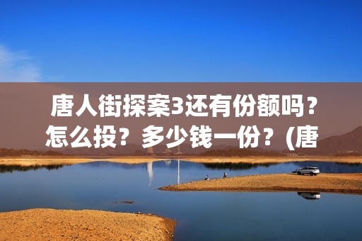  唐人街探案3还有份额吗？怎么投？多少钱一份？(唐人街探案3出来没)
