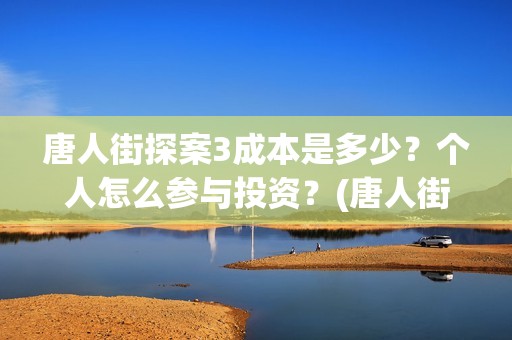 唐人街探案3成本是多少？个人怎么参与投资？(唐人街探案3成本多少钱)