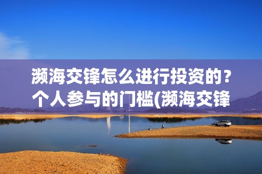 濒海交锋怎么进行投资的？个人参与的门槛(濒海交锋能拿前三)