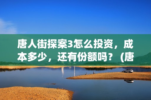 唐人街探案3怎么投资，成本多少，还有份额吗？ (唐人街探案怎么样值得看吗)