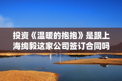 投资《温暖的抱抱》是跟上海绚毅这家公司签订合同吗？资金安全吗(温暖的抱抱投资方式)