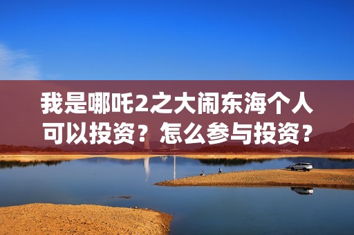 我是哪吒2之大闹东海个人可以投资？怎么参与投资？投资成本？(我是哪吒的视频)
