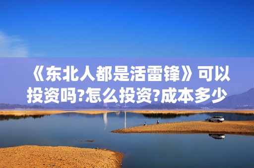 《东北人都是活雷锋》可以投资吗?怎么投资?成本多少(东北人都是活雷锋电视剧)