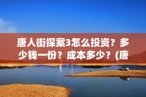 唐人街探案3怎么投资？多少钱一份？成本多少？(唐人街探案怎么看顺序)