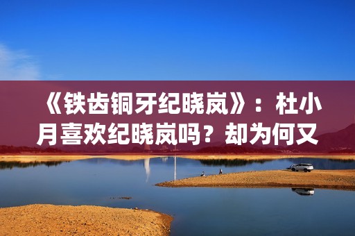 《铁齿铜牙纪晓岚》：杜小月喜欢纪晓岚吗？却为何又两次嫁人？(《铁齿铜牙纪晓岚》片头曲)