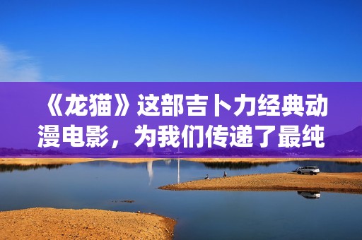 《龙猫》这部吉卜力经典动漫电影，为我们传递了最纯粹的感动(龙猫电影中最好听的插曲)