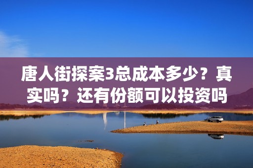 唐人街探案3总成本多少？真实吗？还有份额可以投资吗？(唐人街探案总投资多少钱)