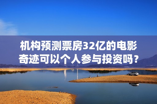 机构预测票房32亿的电影奇迹可以个人参与投资吗？是和上海泓凯认购吗(票房预测软件)