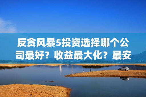 反贪风暴5投资选择哪个公司最好？收益最大化？最安全？(反贪风暴5份额)