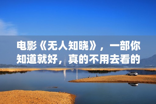 电影《无人知晓》，一部你知道就好，真的不用去看的优秀电影(电影《无人知晓》)