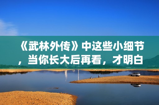 《武林外传》中这些小细节，当你长大后再看，才明白社会的险恶！(武林外传中小郭最拿手的菜是什么菜)