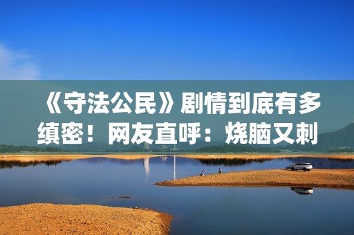 《守法公民》剧情到底有多缜密！网友直呼：烧脑又刺激！(守法公民 腾讯视频)