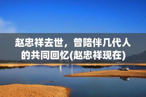 赵忠祥去世，曾陪伴几代人的共同回忆(赵忠祥现在)