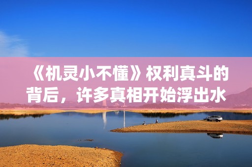 《机灵小不懂》权利真斗的背后，许多真相开始浮出水面(机灵小不懂 电视剧)