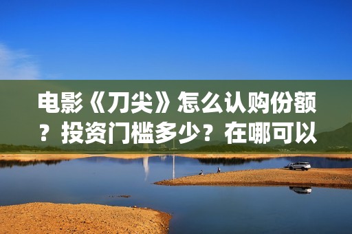 电影《刀尖》怎么认购份额？投资门槛多少？在哪可以投资(电影刀尖什么时候上映时间)
