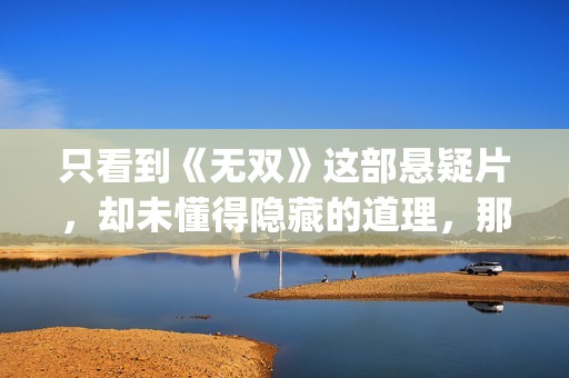 只看到《无双》这部悬疑片，却未懂得隐藏的道理，那么你就错了(无双看了一遍没看懂)