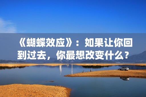 《蝴蝶效应》：如果让你回到过去，你最想改变什么？(蝴蝶效应2客厅沙发原声)