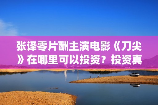 张译零片酬主演电影《刀尖》在哪里可以投资？投资真实吗？起投多少(张译片酬多少钱一集)