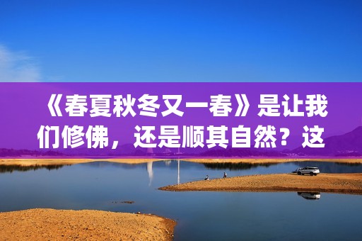 《春夏秋冬又一春》是让我们修佛，还是顺其自然？这是个难题(春夏秋冬又一春)