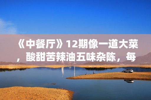 《中餐厅》12期像一道大菜，酸甜苦辣油五味杂陈，每一味都是人情(《中餐厅》12期在线观看)