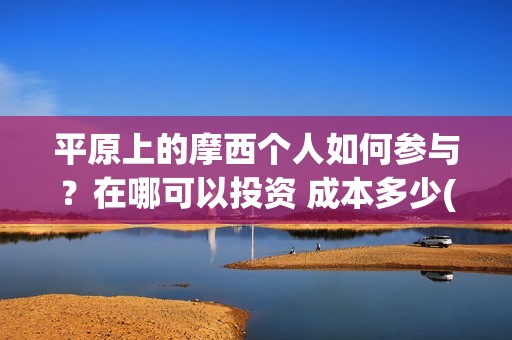 平原上的摩西个人如何参与？在哪可以投资 成本多少(平原上的摩西中的摩西是啥)