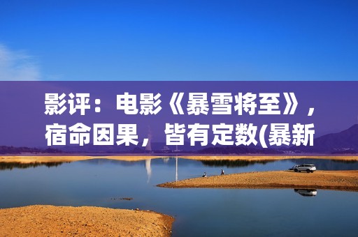 影评：电影《暴雪将至》，宿命因果，皆有定数(暴新电影)