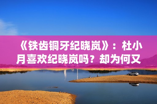 《铁齿铜牙纪晓岚》：杜小月喜欢纪晓岚吗？却为何又两次嫁人？(铁齿铜牙纪晓岚2免费完整版)
