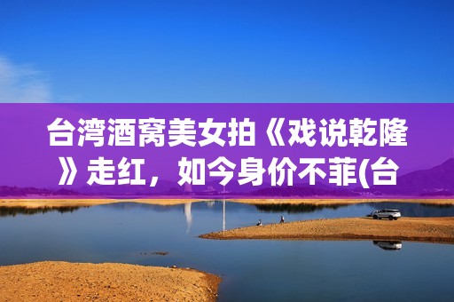 台湾酒窝美女拍《戏说乾隆》走红，如今身价不菲(台湾有酒窝的男歌手)