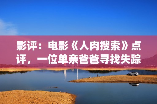 影评：电影《人肉搜索》点评，一位单亲爸爸寻找失踪女儿的心酸(电影人的意思)