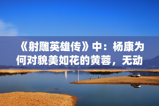 《射雕英雄传》中：杨康为何对貌美如花的黄蓉，无动于衷？(射雕英雄传83版)