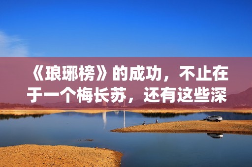 《琅琊榜》的成功,不止在于一个梅长苏,还有这些深入人心的角色(《琅琊榜》的成毅是谁) 《琅琊榜》的成功,不止在于一个梅长苏,还有这些深入人心的角色(《琅琊榜》的成毅是谁)