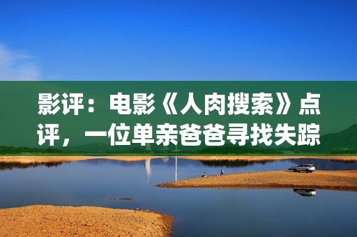 影评：电影《人肉搜索》点评，一位单亲爸爸寻找失踪女儿的心酸(电影评价人)