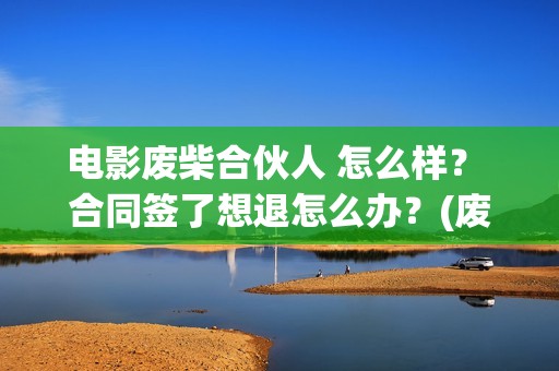 电影废柴合伙人 怎么样？ 合同签了想退怎么办？(废柴兄弟原型)
