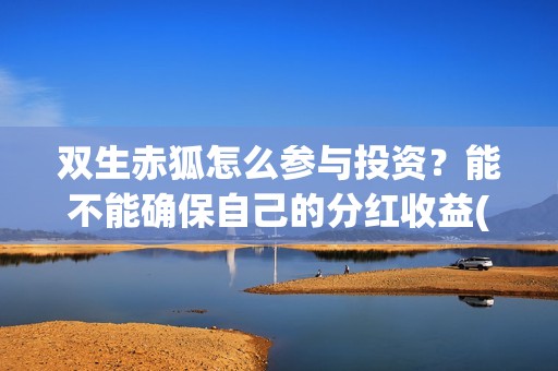 双生赤狐怎么参与投资？能不能确保自己的分红收益(双生赤狐结局什么意思)