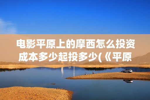 电影平原上的摩西怎么投资成本多少起投多少(《平原上的摩西》迷雾剧场)