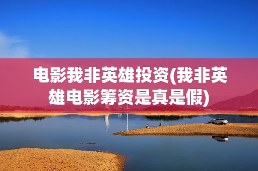 电影我非英雄投资(我非英雄电影筹资是真是假)