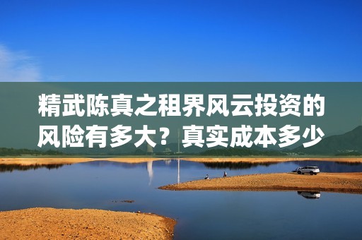 精武陈真之租界风云投资的风险有多大？真实成本多少？(精武陈真2021)