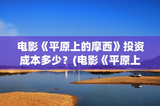 电影《平原上的摩西》投资成本多少？(电影《平原上的火焰》豆瓣评分)