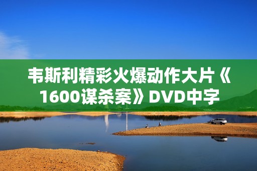 韦斯利精彩火爆动作大片《1600谋杀案》DVD中字