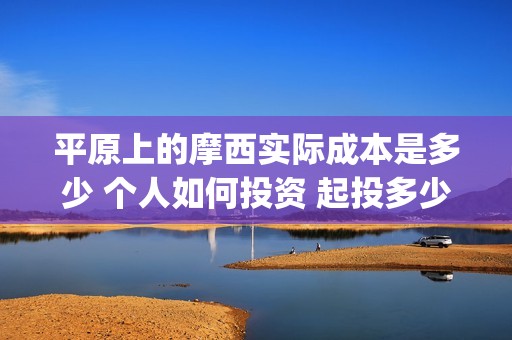 平原上的摩西实际成本是多少 个人如何投资 起投多少(平原上的摩西中的摩西是啥)