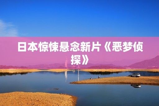 日本惊悚悬念新片《恶梦侦探》