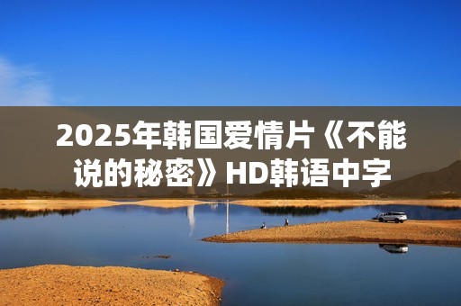 2025年韩国爱情片《不能说的秘密》HD韩语中字
