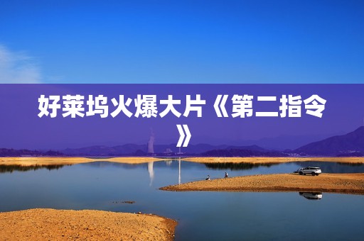 好莱坞火爆大片《第二指令》