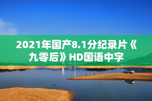 2021年国产8.1分纪录片《九零后》HD国语中字