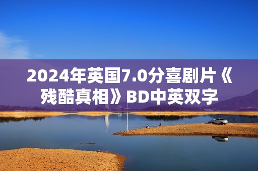2024年英国7.0分喜剧片《残酷真相》BD中英双字
