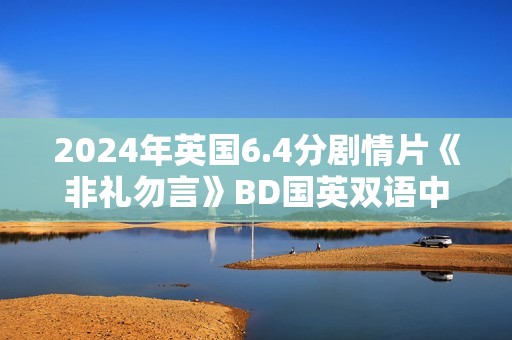 2024年英国6.4分剧情片《非礼勿言》BD国英双语中英双字