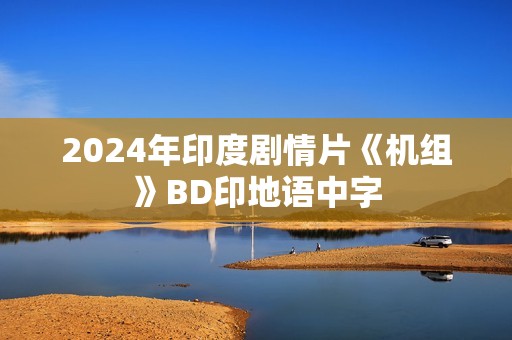 2024年印度剧情片《机组》BD印地语中字