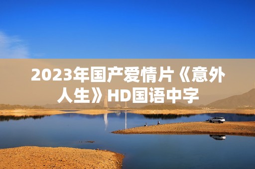 2023年国产爱情片《意外人生》HD国语中字