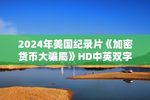 2024年美国纪录片《加密货币大骗局》HD中英双字