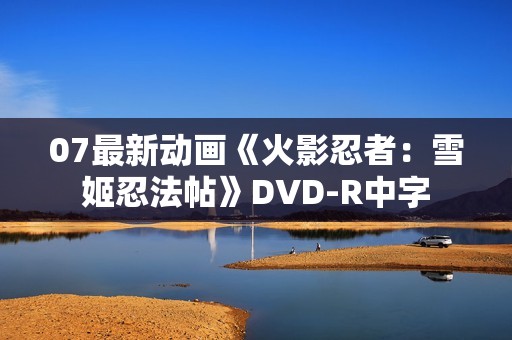 07最新动画《火影忍者：雪姬忍法帖》DVD-R中字